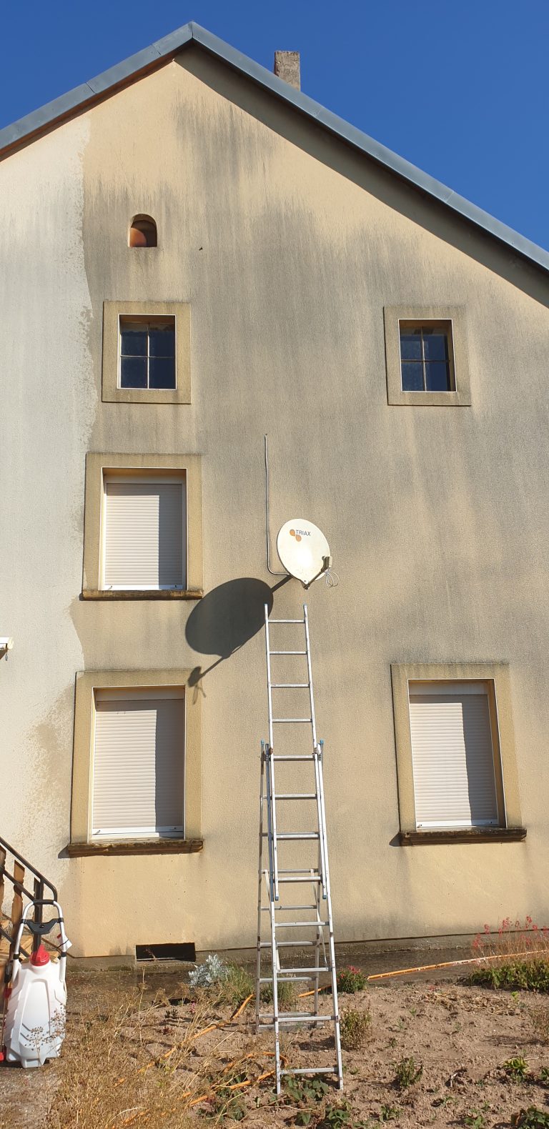 ProToiture koebel a réalisé un nettoyage de pignon à Metz